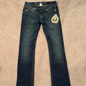 Key closet women’s denim jeans NWT size 26 embellished